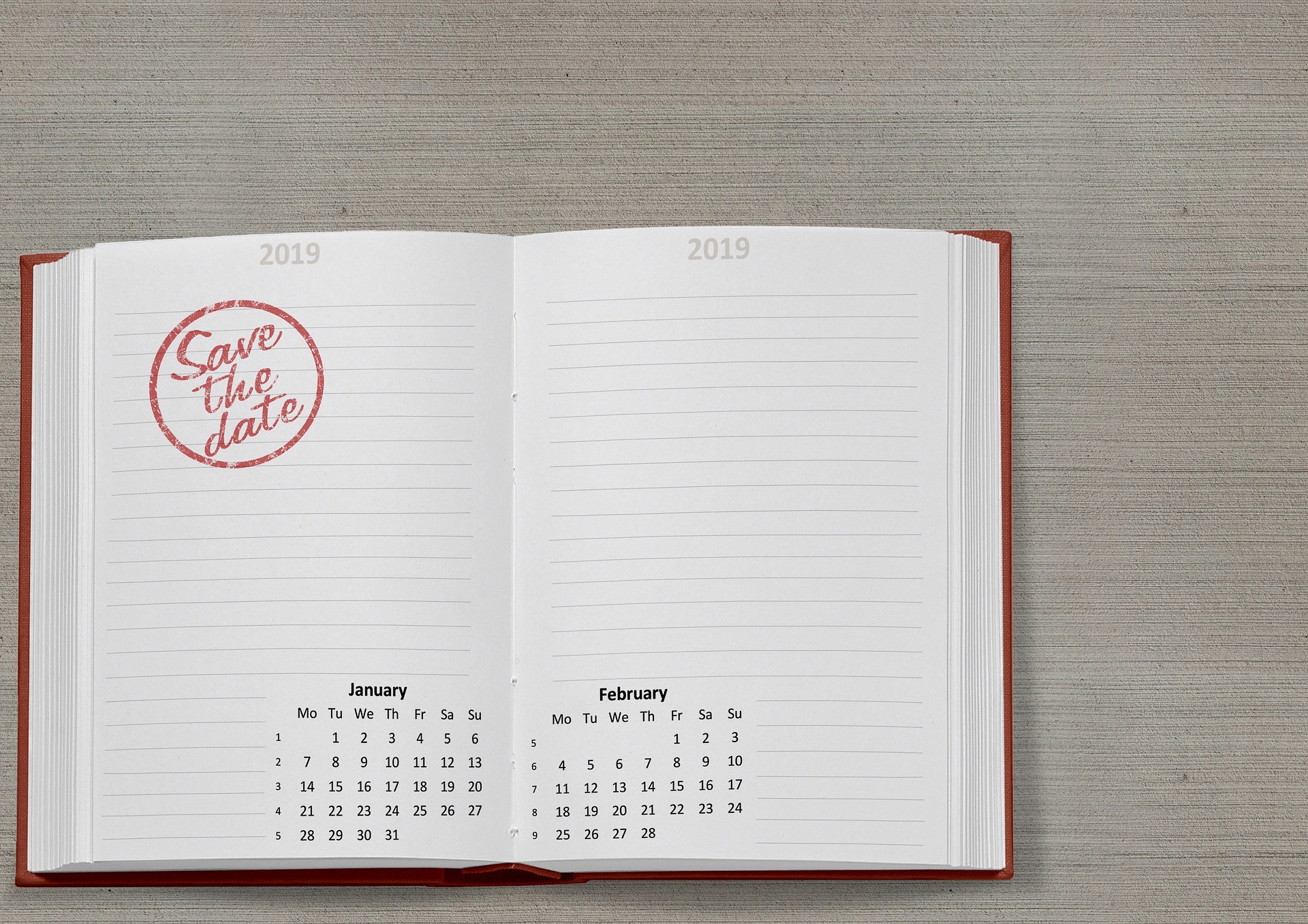 Agenda voor afspraken te maken.
